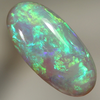 SOLID SEMI BLACK OPAL Bright rolling flashes